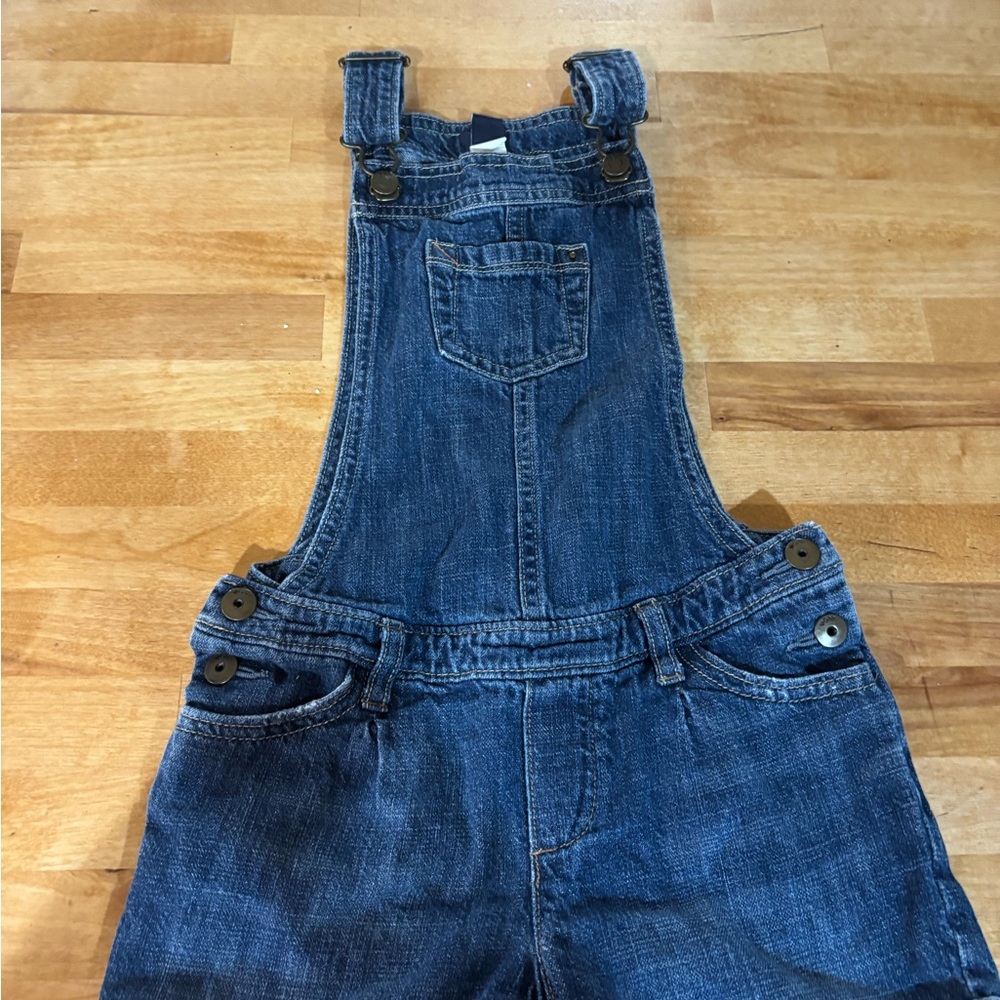 GAP Toddler Denim Shorts Overalls size 5